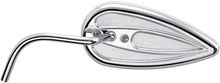 ARLEN NESS Mirror - Side View - Teardrop - Chrome - Left 13-035