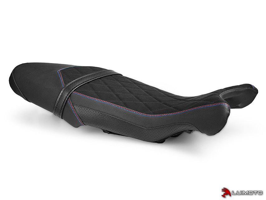 LUIMOTO Motorsports Diamond Seat Cover for the BMW R NINET SCRAMBLER / ENDURO G/S