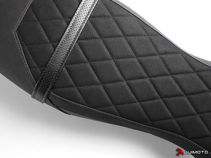 LUIMOTO Motorsports Diamond Seat Cover for the BMW R NINET SCRAMBLER / ENDURO G/S