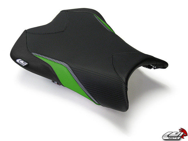 LUIMOTO (Sport) Rider Seat Covers for the KAWASAKI ZX-6R (09-12)