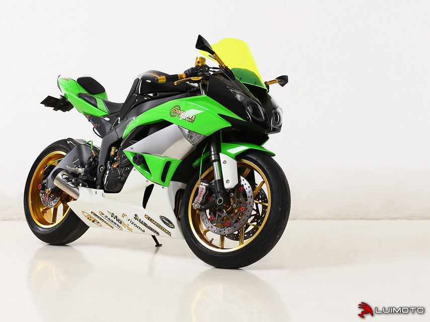 LUIMOTO (Sport) Rider Seat Covers for the KAWASAKI ZX-6R (09-12)