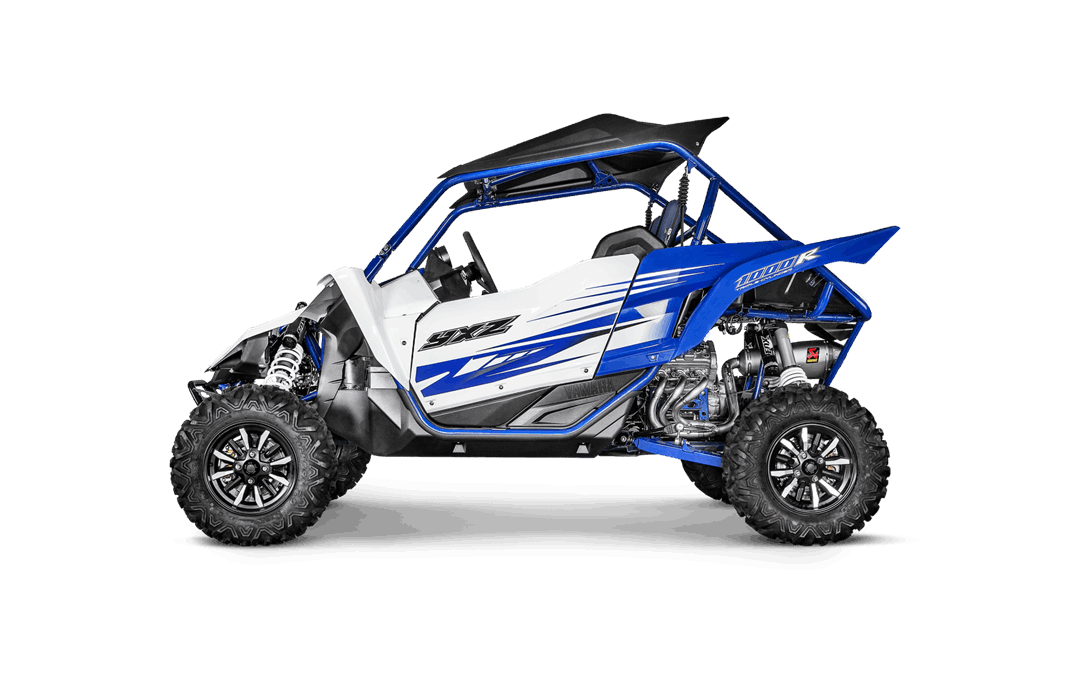 Akrapovic Evolution Full Exhaust for the Yamaha YXZ1000R Side-by-Side (No Spark Arrestor) 2016+