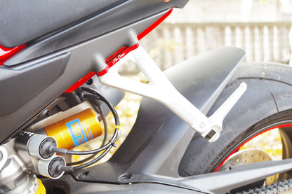 KBike Billet Passenger Peg Deletes or Spacers for Ducati Panigale V4 / S / R / Speciale