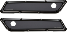 ARLEN NESS Beveled Latch Cover - Black 03-585