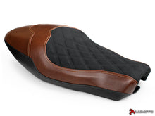 LUIMOTO (DIAMOND II) Rider Seat Cover for the DUCATI SCRAMBLER CAFE RACER