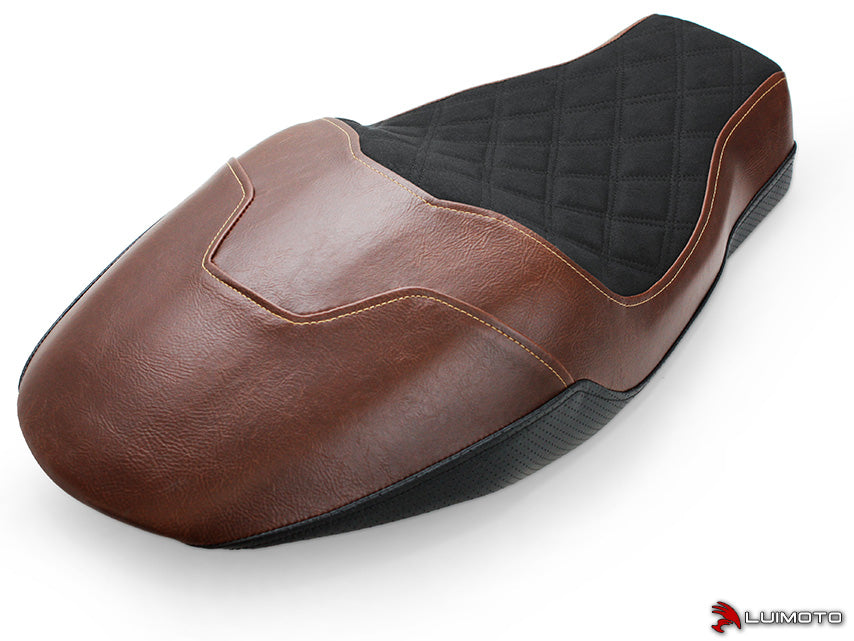 LUIMOTO (DIAMOND II) Rider Seat Cover for the DUCATI SCRAMBLER CAFE RACER