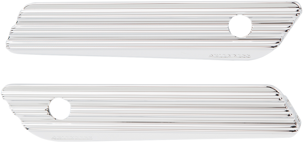 ARLEN NESS 10-Gauge Hinge Covers - Chrome - '14-'24 03-609