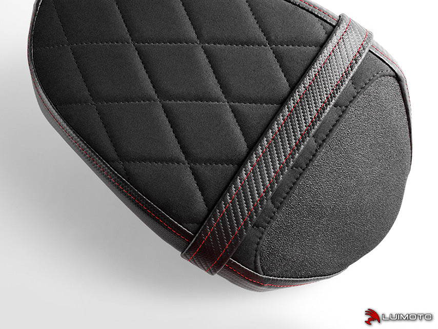LUIMOTO (DIAMOND) Passenger Seat Cover for the Triumph Street Triple 765 / S / R / RS