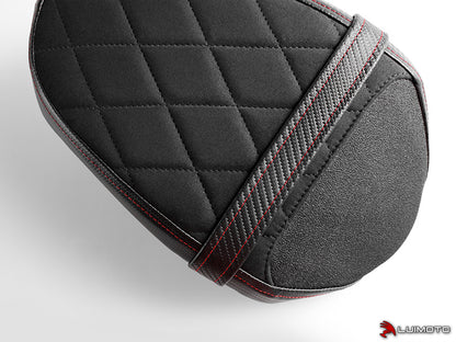 LUIMOTO (DIAMOND) Passenger Seat Cover for the Triumph Street Triple 765 / S / R / RS
