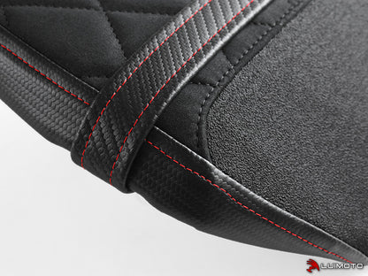 LUIMOTO (DIAMOND) Passenger Seat Cover for the Triumph Street Triple 765 / S / R / RS