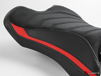 LUIMOTO (R-CAFE) Rider Seat Cover for the Triumph Street Triple 765 / S / R / RS
