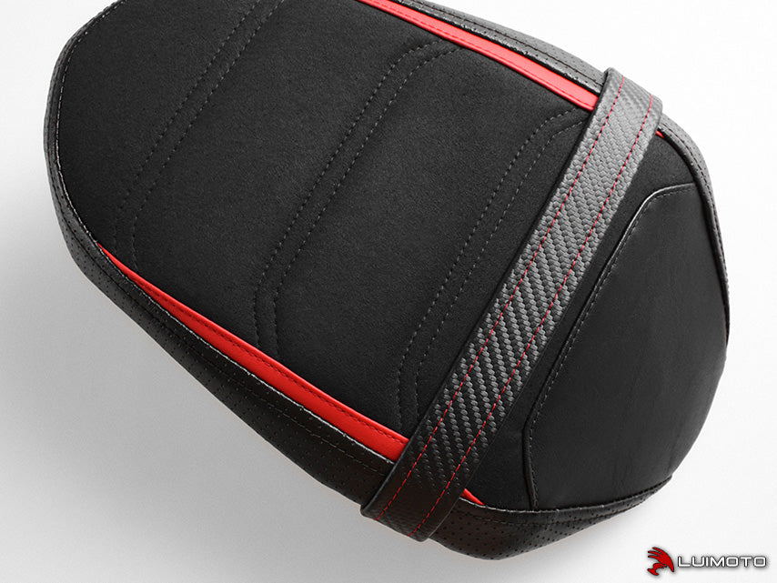 LUIMOTO (R-CAFE) Passenger Seat Cover for the Triumph Street Triple 765 / S / R / RS