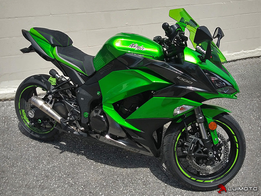 LUIMOTO (S-Touring) Rider Seat Covers for the KAWASAKI NINJA 1000 (2017+)