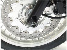 R&G Racing Front Axle Sliders / Protectors for Triumph Bonneville  Scrambler '06-'09 & Thruxton '06-'15