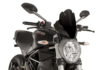 PUIG New Generation Sport Windscreen for Ducati Monster 797 / 821 / 1200 / S / R