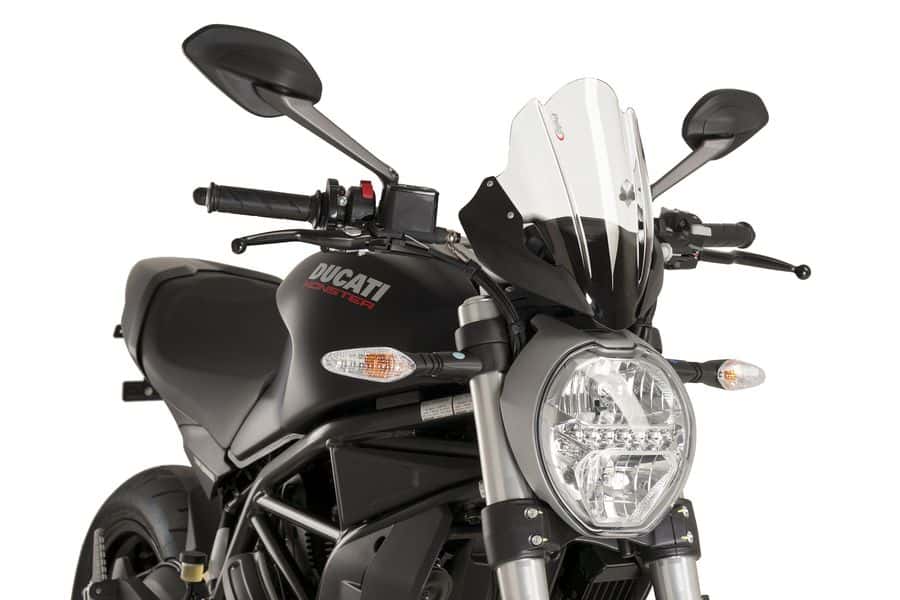 PUIG New Generation Sport Windscreen for Ducati Monster 797 / 821 / 1200 / S / R