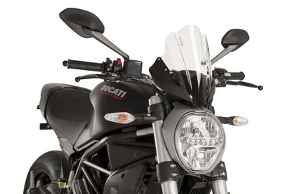 PUIG New Generation Sport Windscreen for Ducati Monster 797 / 821 / 1200 / S / R