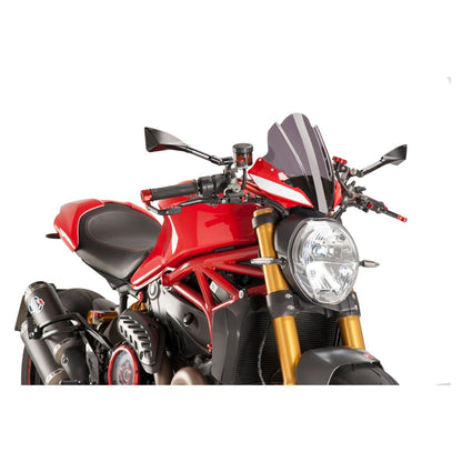 PUIG New Generation Sport Windscreen for Ducati Monster 797 / 821 / 1200 / S / R