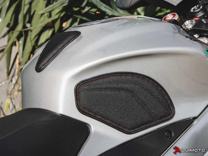 LUIMOTO TANK LEAF Tank Pads for the Aprilia RSV4 (09+) and Tuono V4 (11+)