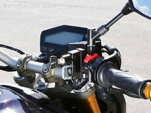 Sato Racing Universal Helmet Lock (Handlebar Mounted)