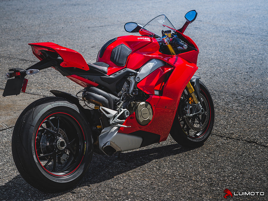LUIMOTO TANK LEAF Tank Pads for the Ducati Panigale / Streetfighter V4 / S / R / Speciale