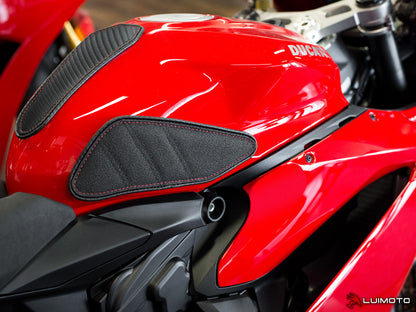 LUIMOTO TANK LEAF Tank Pads for the Ducati Panigale 1299 / 1199 / 959 / 899 / Superleggera / V2