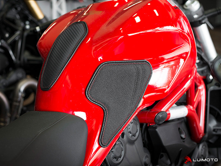 LUIMOTO TANK LEAF Tank Pads for the Ducati Monster 1200 / 821 / 797