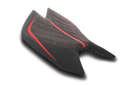 LUIMOTO GP Diamond Rider Seat Covers for the Aprilia RSV4 1100 (2021+) / Tuono V4 1100 (2022+)