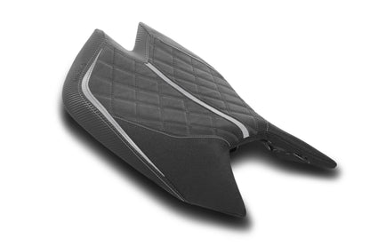 LUIMOTO GP Diamond Rider Seat Covers for the Aprilia RSV4 1100 (2021+) / Tuono V4 1100 (2022+)