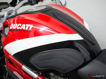 LUIMOTO TANK LEAF Tank Pads for the Ducati Monster 1100 / 796 / 795 / 696