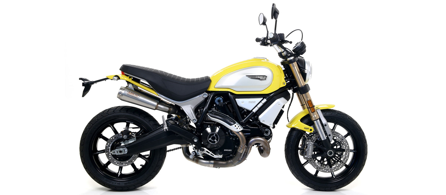 Arrow Exhausts For The Ducati Scrambler 1100 (2018+)