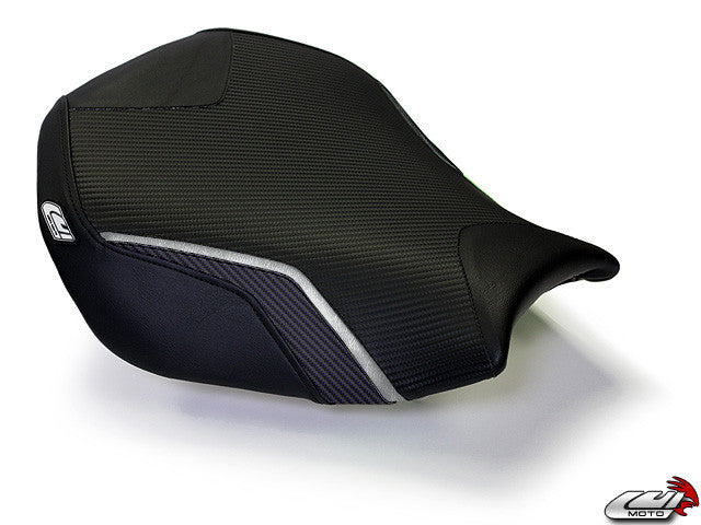 LUIMOTO (Sport) Rider Seat Covers for the KAWASAKI ZX-10R (06-07)