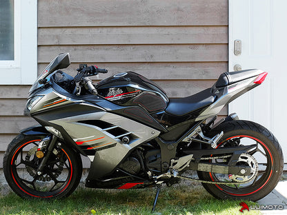 LUIMOTO TANK LEAF Tank Pads for the Kawasaki Ninja 300 (2013-2017)