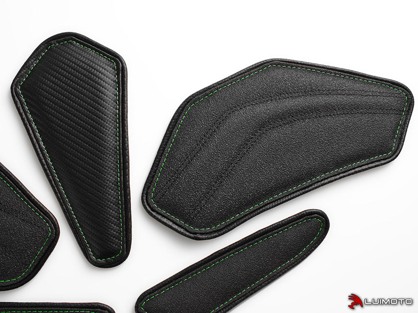 LUIMOTO TANK LEAF Tank Pads for the Kawasaki ZX-6R 636 (2009+)