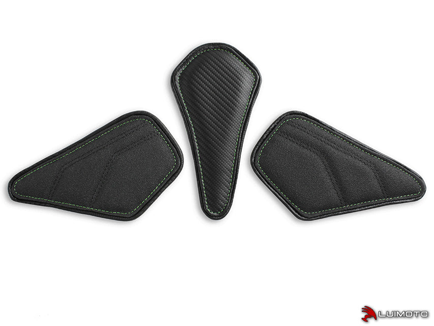 LUIMOTO TANK LEAF Tank Pads for the Kawasaki H2 / H2R / H2 SX (2015+)