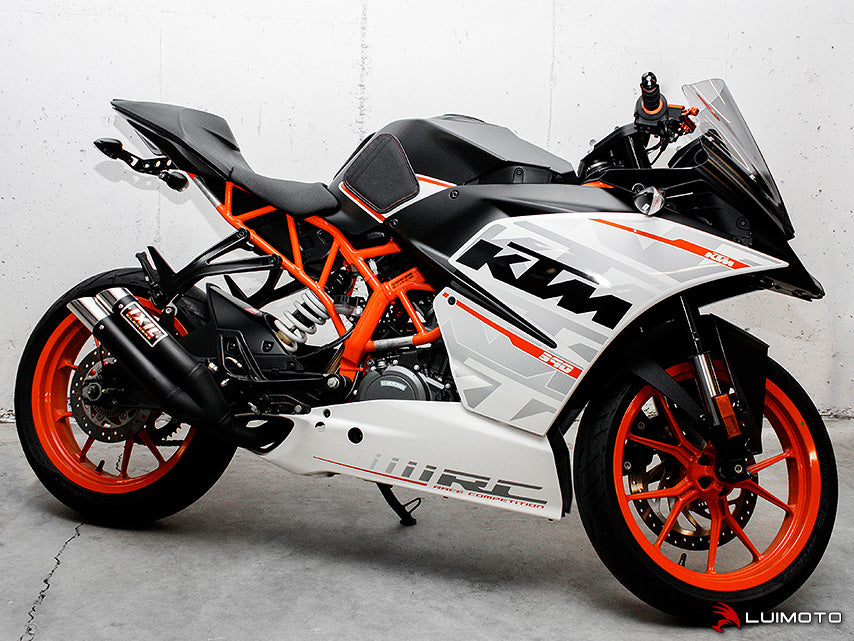 LUIMOTO TANK LEAF Tank Pads for the KTM RC 390 / RC 250 / RC 200 / RC 150 / RC 125