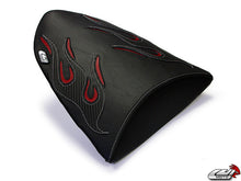 LUIMOTO (Flame Edition) Passenger Seat Cover for the KAWASAKI ZX-10R (06-07)