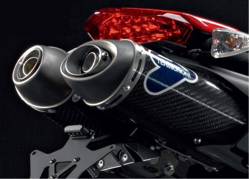 Termignoni Carbon Fiber Slip-on Exhaust for Ducati Hypermotard 1100 / 796 (Formally Ducati Performance part number 96451208B)