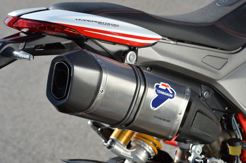 Termignoni High Mount Full Exhaust for Ducati Hypermotard 821/939 / SP (Formally Ducati Perfomance part number 96480961A)