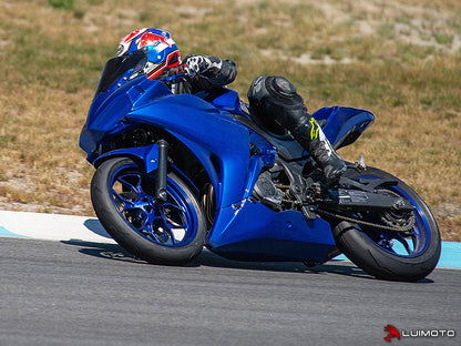 LUIMOTO TANK LEAF Tank Pads for the Yamaha YZF-R3 & YZF-R25 (2015-2018)