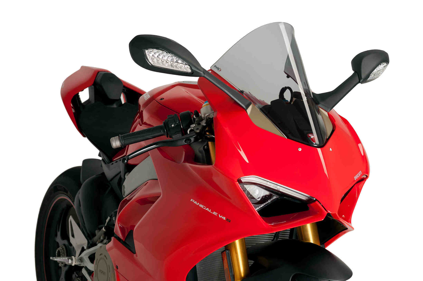 PUIG R-Racer Windscreen for Ducati Panigale V4 / S / SP (2020+ ) and V4 R (2019+)