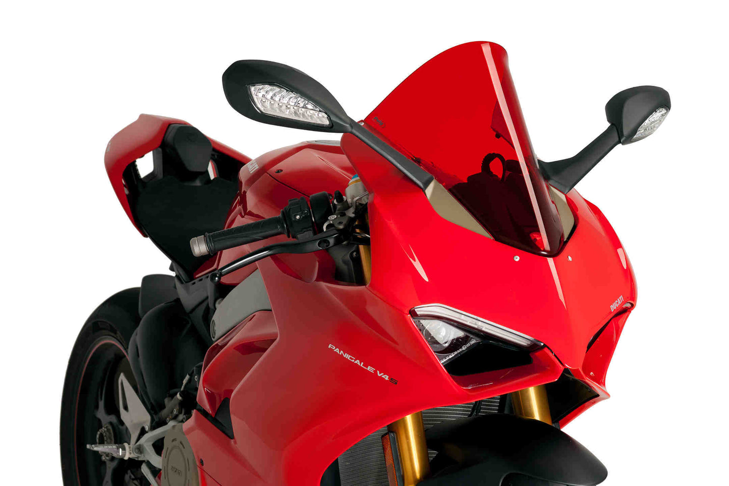 PUIG R-Racer Windscreen for Ducati Panigale V4 / S (18-19 ) and V2 (2020+)