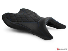 LUIMOTO Diamond Edition Rider Seat Covers for the YAMAHA FZ-07 (MT-07) (2018+)