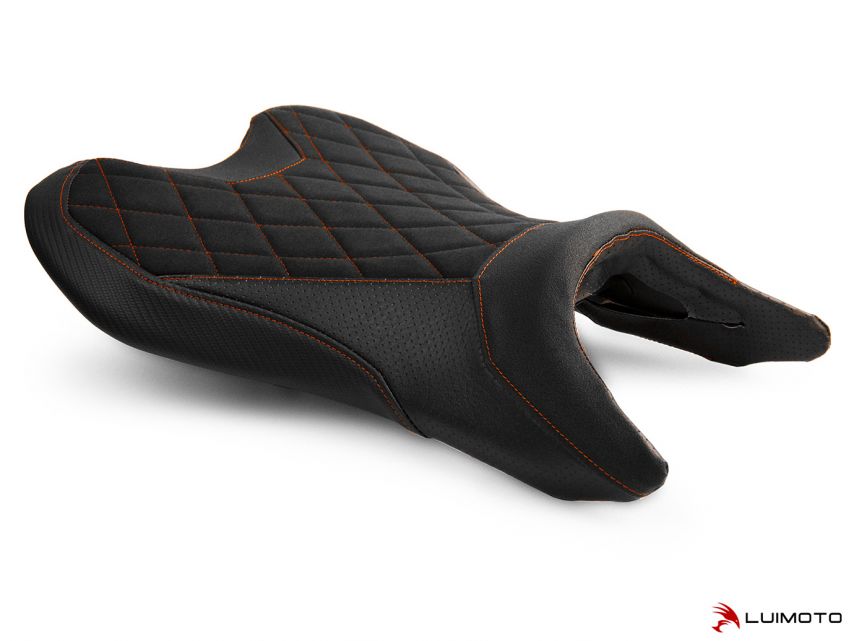 LUIMOTO Diamond Edition Rider Seat Covers for the YAMAHA FZ-07 (MT-07) (2018+)