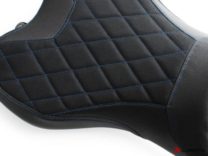 LUIMOTO Diamond Edition Rider Seat Covers for the YAMAHA FZ-07 (MT-07) (2018+)