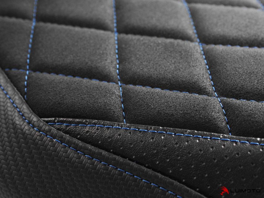 LUIMOTO Diamond Edition Rider Seat Covers for the YAMAHA FZ-07 (MT-07) (2018+)