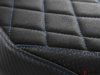 LUIMOTO Diamond Edition Rider Seat Covers for the YAMAHA FZ-07 (MT-07) (2018+)