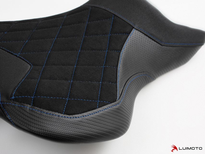 LUIMOTO Diamond Edition Rider Seat Covers for the YAMAHA FZ-07 (MT-07) (2018+)