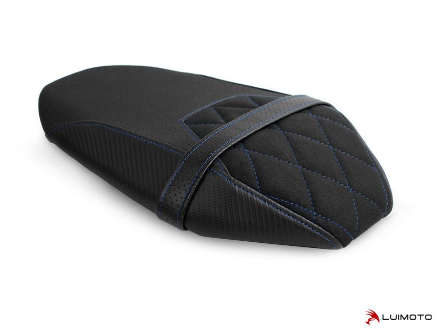 LUIMOTO Diamond Edition Passenger Seat Covers for the YAMAHA FZ-07 (MT-07) (2018+)