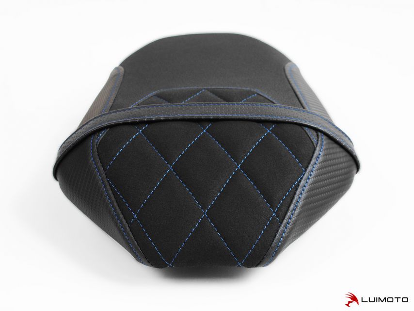LUIMOTO Diamond Edition Passenger Seat Covers for the YAMAHA FZ-07 (MT-07) (2018+)